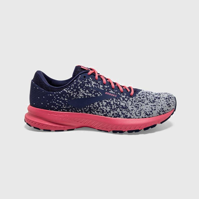 Brooks Launch 6 Hardloopschoenen voor Dames Grijs (DTLYJ-8130)